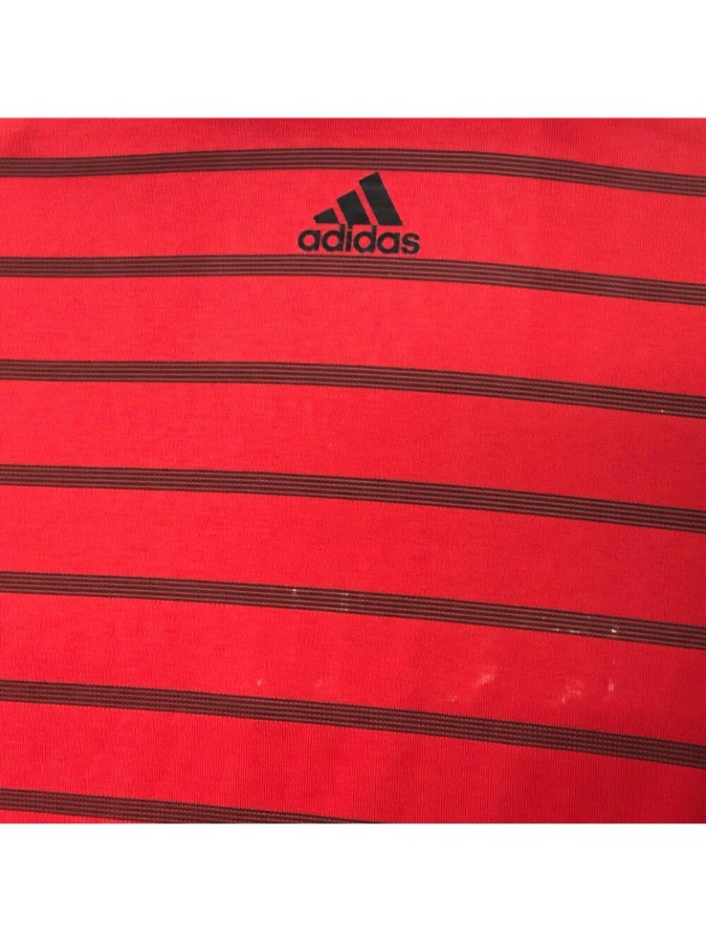 Adidas Golf Climacool Pullover Polo Shirt Red Black Short Sleeves Top Mens L - Picture 4 of 7